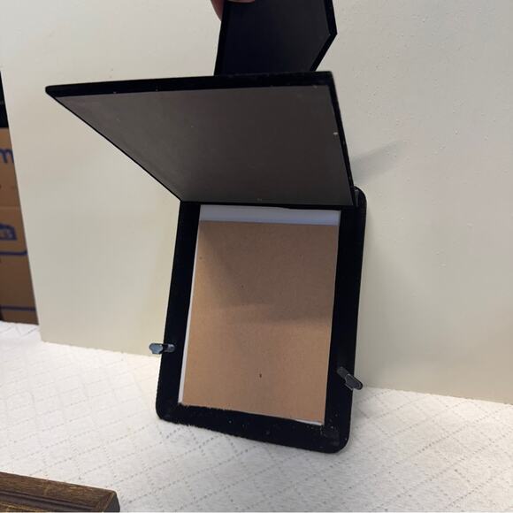 Silver Ornate Picture Frame with Botanical Accents - Picture 4 of 7